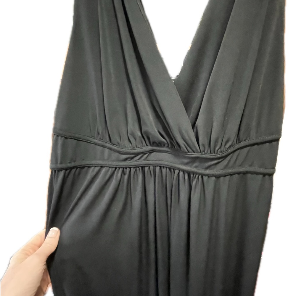 Covington long black dress. Size L.